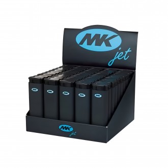 MK Lighter Jet Black Series - 50ct Display