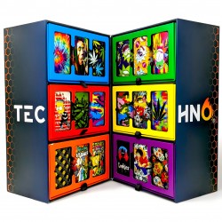Techno Torch Stylish Characters Lighters - Design 1 - 72ct Display [TTSC72CT-D1]