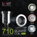 Lookah 710 Quartz Wax Dish Coils
