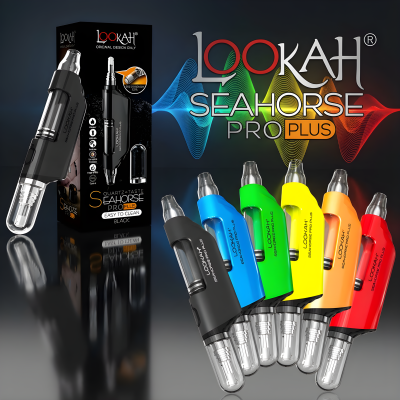 Lookah Seahorse Pro Plus Electronic Nectar Collector – Assorted Editions – 6ct Display