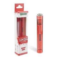 Ooze Slim Clear Series 400mAh Vape Battery [OOZ-1211]