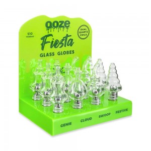 Ooze Fiesta Glass Globes - 12ct Display [OOZE-442]