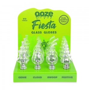 Ooze Fiesta Glass Globes - 12ct Display [OOZE-442]