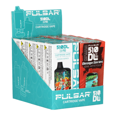 Pulsar 510 DL 2.0 1000mAh Cartridge Vape  – Design Series 10Ct Display