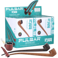 Pulsar 510 DL Wizard Pipe VV Cartridge Vape 650mAh - Assorted Colors - 6ct Display