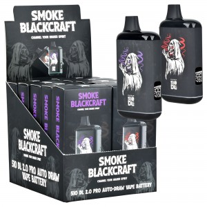 Smoke Blackcraft x Pulsar 510 DL 2.0 Pro VV Vape Bar 1000mAh - Assorted Colors - 10ct Display