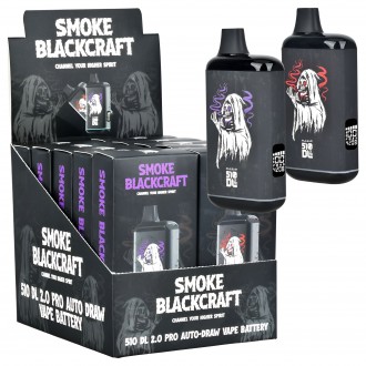 Smoke Blackcraft x Pulsar 510 DL 2.0 Pro VV Vape Bar 1000mAh - Assorted Colors - 10ct Display