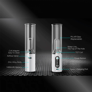 Yocan - Pillar Smart E- Rig 1400mAh W/ TGT Heating Technology [PILR]