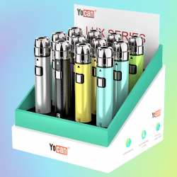 Yocan - LUX Plus 650mAh Carto Battery - Mix Color - 12ct Display [YCVAP0030]