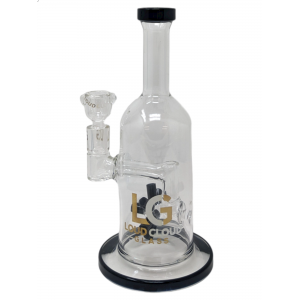 10" Loud Cloud Glass Sprinkler Perc Water Pipe [10287]