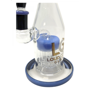 10" Loud Cloud Glass Water Pipe [10299]