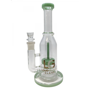 10" Loud Cloud Glass UFO Perc Water Pipe [10300]