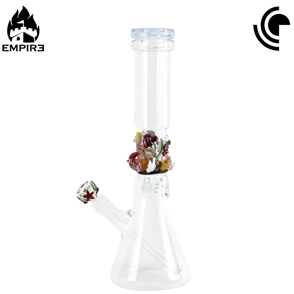 Empire Glassworks - Under the Sea Beaker Waterpipe | Artistic Glass ...