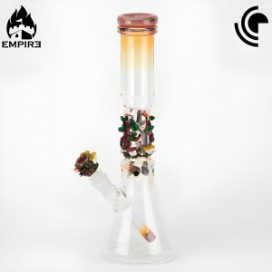 Empire Glassworks - Renew the Redwood Beaker Waterpipe [2287K]*