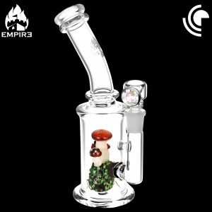 Empire Glassworks - Cosmic Mushrooms Mini Rig [2412K]*