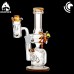 Empire Glassworks - Save The Bees Mini Recycler Waterpipe [2415K]*