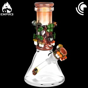 Empire Glassworks - Renew the Redwood Baby Beaker [2417K]*