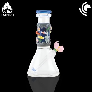 Empire Glassworks - Koi Pond Baby Beaker Waterpipe [2419K]*