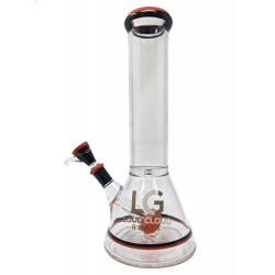 12" Loud Cloud Glass Beaker Water Pipe [9919]