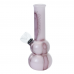 6 inch flower design glass water pipe assorted colors