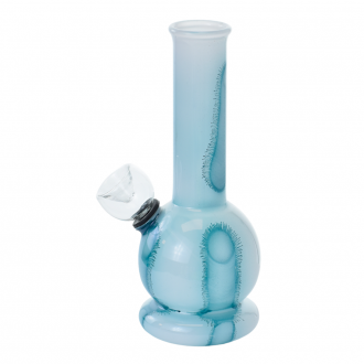 6" Flower Design Water Pipe – Assorted Colors