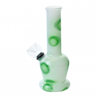 6" Art Series Glass On Rubber Water Pipe – Assorted Colors