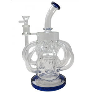 8" Multi Tube Recycler Water Pipe [ABC124]