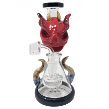8.5" Devil Face Art Water Pipe [ABC501]