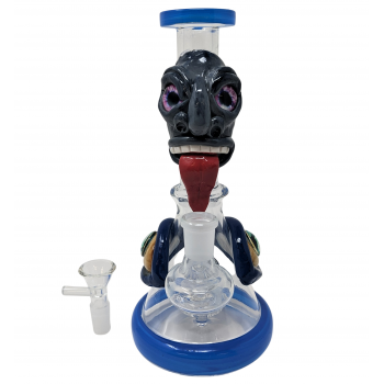 8.5" Devil Face Art Water Pipe [ABC504]