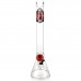 18" AFM Baseball 5mm Beaker Bong Bundle