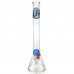 18" AFM Baseball 5mm Beaker Bong Bundle