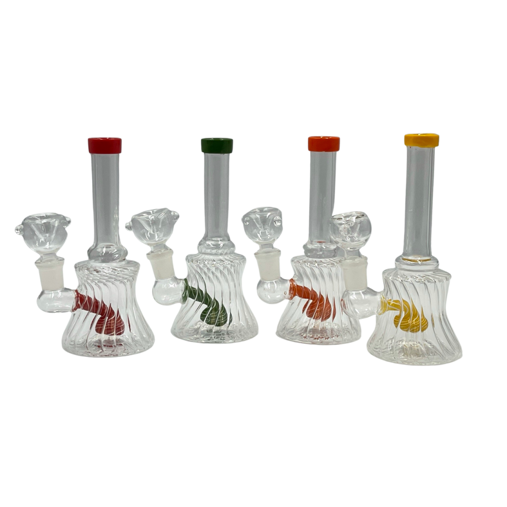 6" Inline Perc Water Pipe [AKD23]