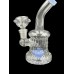 6" Diamond Tube Single Perc Water Pipe [AKD8]
