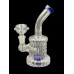 6" Diamond Tube Single Perc Water Pipe [AKD8]