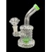 6" Diamond Tube Single Perc Water Pipe [AKD8]