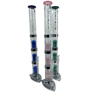 Detachable Triple Tree Perc Water Pipe Set [AGB100]