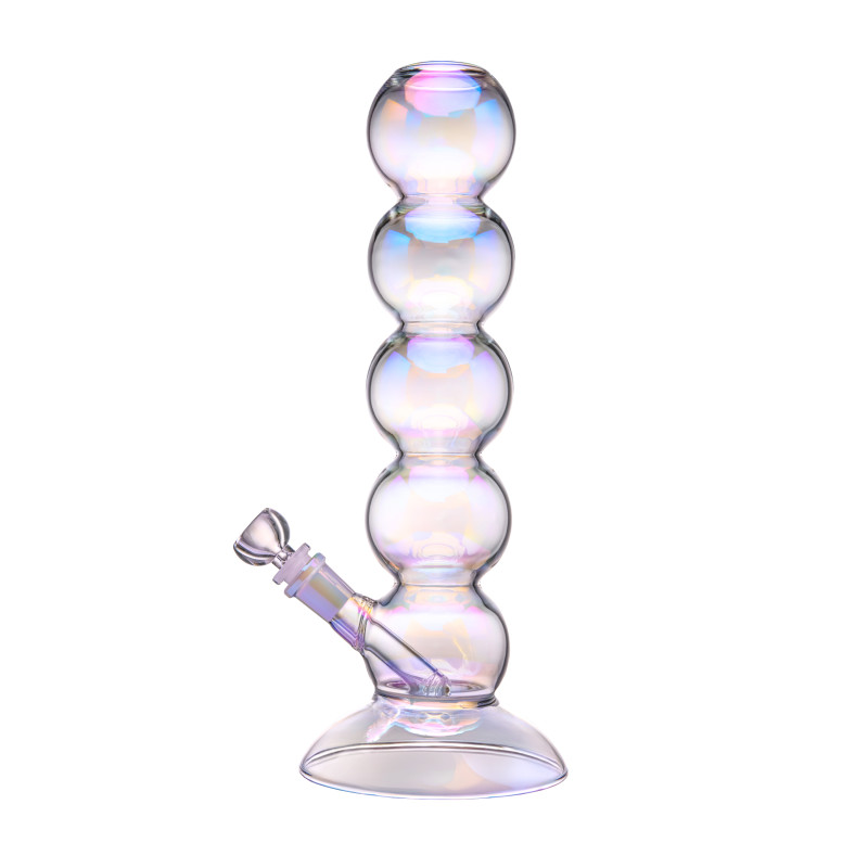 Big Fun! Bubble Bong Iridescent Water Pipe – 10" & 13"