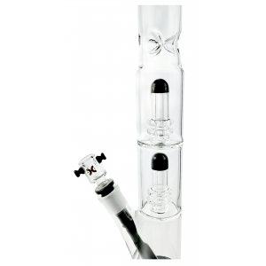 Dank Glass - 20" Double Matrix Straight Water Pipe - With 14M Bowl [BGWAT0016]