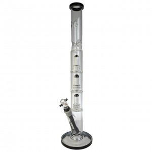 Dank Glass - 22" Triple Matrix Straight Water Pipe - With 14M Bowl [BT15-N503]