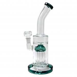 10" DecaLimb Tree Perc Water Pipe - [BK235]