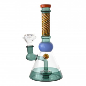 4.5" Winnie Rips Bear Jar Water Pipe - [WCG30-0230]