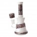 6.5-Inch Sticker Art Fancy Glass Water Pipe