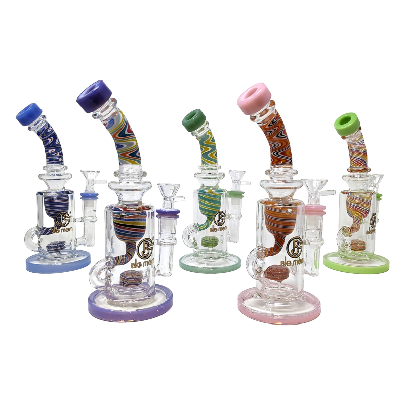 Big Mom - 8" Inline Recycler Water Pipe [BM901]