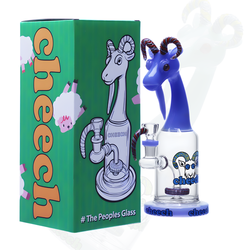 Cheech 10" Cheeky Trippy Goat Water Pipe