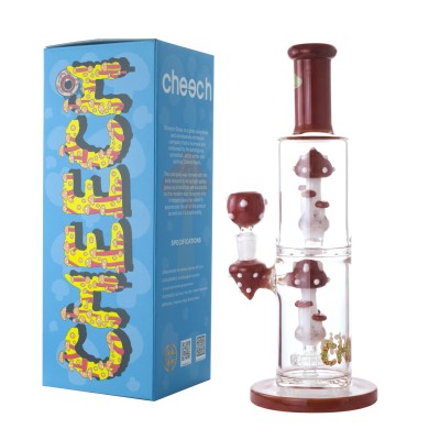 Cheech -12.5" Mushroom Kingdom’s Ultimate Smoke Tower Water Pipe