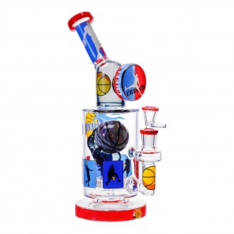 Cheech - 12" Dunked-Out Drip Water Pipe - [CHE-360]