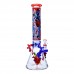 Cheech 15 Inch Heartfelt Hits Water Pipe – Colorful Straight Tube Bong