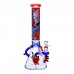 Cheech 15 Inch Heartfelt Hits Water Pipe – Colorful Straight Tube Bong