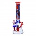 Cheech 15 Inch Heartfelt Hits Water Pipe – Colorful Straight Tube Bong