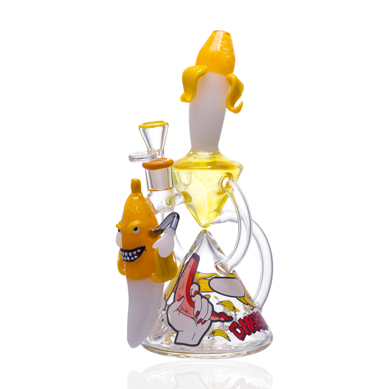 Cheech 11" Banana Squad Plotting Slippery Sessions Water Pipe